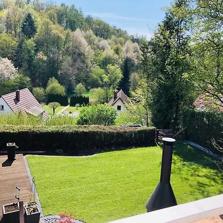 Schoene 128qm Grosse In Waldrandlage 아파트 Mörlenbach